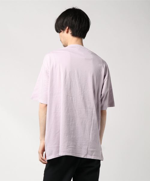 WEGO（ウィゴー）の「WEGO/ピグメント無地Tシャツ（Tシャツ/カットソー・メンズ・ベージュ/パープル/スミクロ・LARGE/MEDIUM）」の19枚目の写真