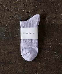 HARUSAKU | HARUSAKU RIB HALF SOCKS:ハルサク リブハーフソックス(ソックス/靴下)