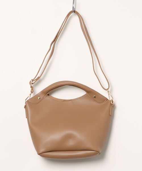 AMERICAN HOLIC(アメリカンホリック)の「くり手2WAYバッグ(トートバッグ・レディース・グレー/ブラック/ベージュ・FREE)」の1枚目の写真