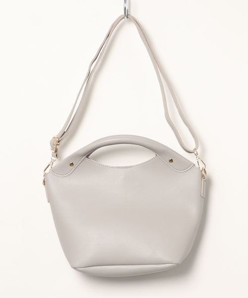 AMERICAN HOLIC(アメリカンホリック)の「くり手2WAYバッグ(トートバッグ・レディース・グレー/ブラック/ベージュ・FREE)」の3枚目の写真