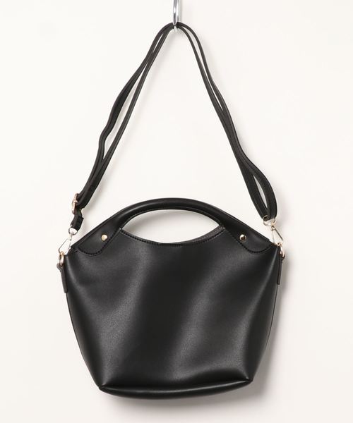 AMERICAN HOLIC(アメリカンホリック)の「くり手2WAYバッグ(トートバッグ・レディース・グレー/ブラック/ベージュ・FREE)」の2枚目の写真