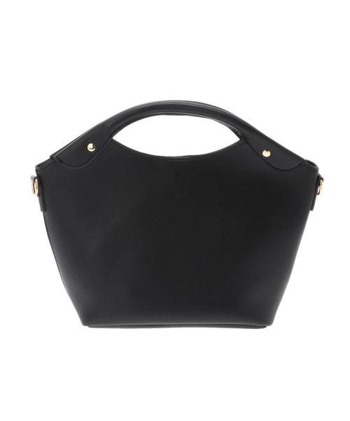 AMERICAN HOLIC(アメリカンホリック)の「くり手2WAYバッグ(トートバッグ・レディース・グレー/ブラック/ベージュ・FREE)」の4枚目の写真