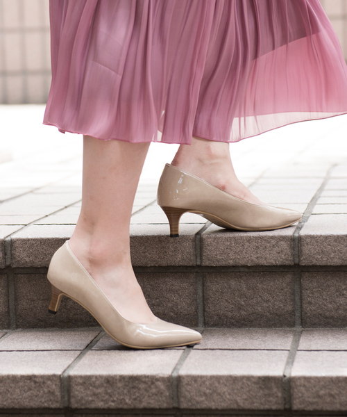Au BANNISTER(オゥバニスター)の「【晴雨兼用/販売店舗限定】ミドルヒールパンプス(パンプス・レディース・ブラック/グレー/ベージュ/アイボリー・37/36/39/38/35)」の10枚目の写真