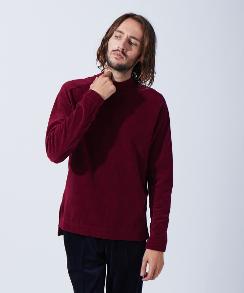 5351 POUR LES HOMMES（ゴーサンゴーイチプールオム）の「コールモックネックプルオーバー（Tシャツ/カットソー・メンズ・ブラック/ベージュ/ネイビー/グレー/ボルドー・44/46/48/50）」の5枚目の写真