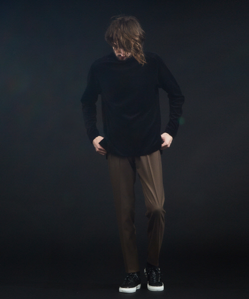 5351 POUR LES HOMMES（ゴーサンゴーイチプールオム）の「コールモックネックプルオーバー（Tシャツ/カットソー・メンズ・ブラック/ベージュ/ネイビー/グレー/ボルドー・44/46/48/50）」の12枚目の写真