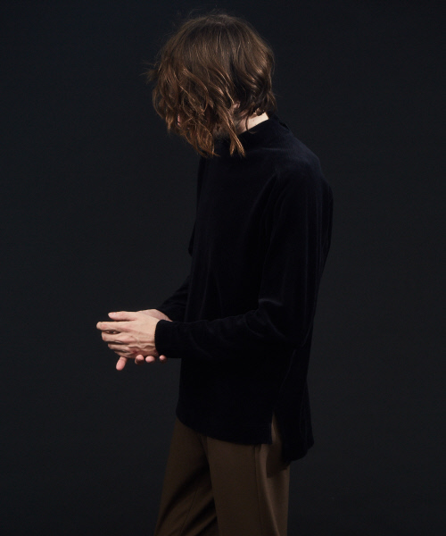 5351 POUR LES HOMMES（ゴーサンゴーイチプールオム）の「コールモックネックプルオーバー（Tシャツ/カットソー・メンズ・ブラック/ベージュ/ネイビー/グレー/ボルドー・44/46/48/50）」の10枚目の写真