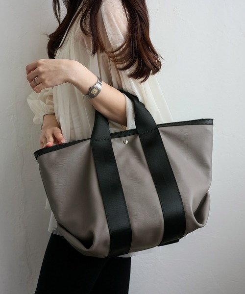 セール】マチ広2wayテープハンドルトートバッグ（M）（トートバッグ
