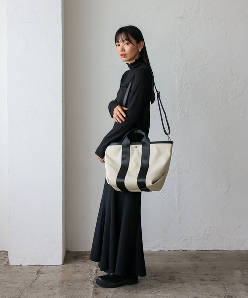 セール】マチ広2wayテープハンドルトートバッグ（M）（トートバッグ