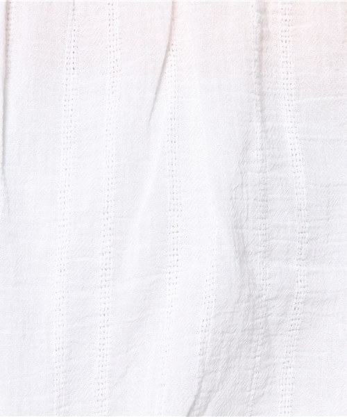 Chico(チコ)の「楊柳オフショルダーBL(シャツ/ブラウス・レディース・ブルー/ホワイト/ネイビー/ブラック・FREE)」の14枚目の写真