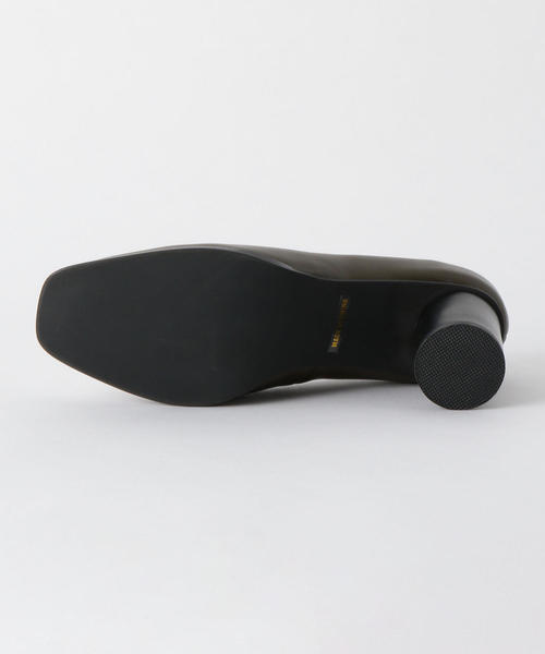 BEAUTY&YOUTH UNITED ARROWS（ビューティーアンドユースユナイテッドアローズ）の「BY Vカットチャンキーヒールパンプス ◆（パンプス・レディース・ブラック/オリーブ・36h/37h/35h/37/36）」の8枚目の写真