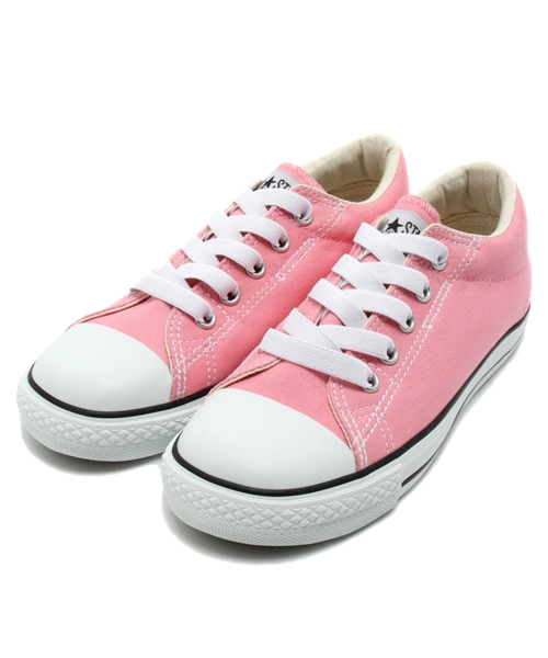 CONVERSE(コンバース)の「CHILD ALL STAR SLIP OX/チャイルド オールスター スリップ OX(スニーカー・キッズ・オフホワイト/ピンク/ブラック×ブラック・18cm/15cm/19cm/21cm/16cm/17cm/22cm/20cm)」の4枚目の写真