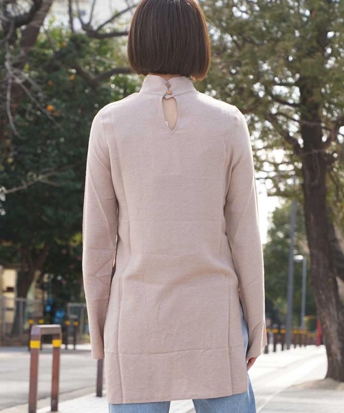 AERON(アーロン)の「AERON 777-81810 BLOUSE(シャツ/ブラウス・レディース・ベージュ・34inch/36inch)」の9枚目の写真