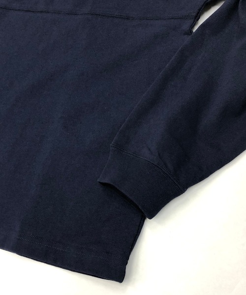 PLACE PLAN（プレイスプラン）の「USAコットン／ドロップショルダー オーバーサイズ Tシャツ（Tシャツ/カットソー・メンズ・ホワイト/ブラック/ベージュ/ネイビー/レッド/ライトベージュ・LL/M/L）」の17枚目の写真