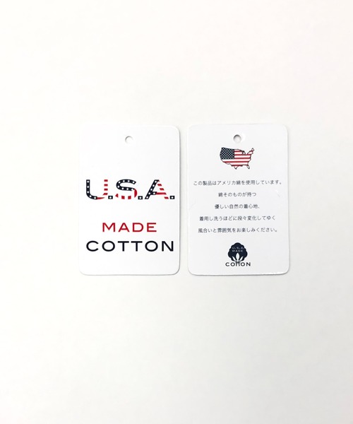 PLACE PLAN（プレイスプラン）の「USAコットン／ドロップショルダー オーバーサイズ Tシャツ（Tシャツ/カットソー・メンズ・ホワイト/ブラック/ベージュ/ネイビー/レッド/ライトベージュ・LL/M/L）」の13枚目の写真