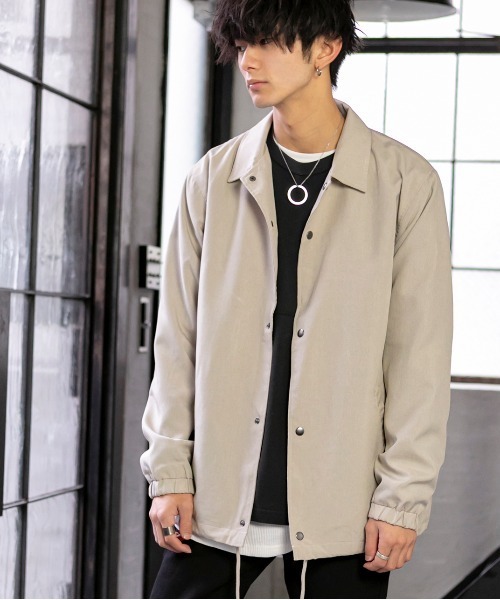 PLACE PLAN（プレイスプラン）の「USAコットン／ドロップショルダー オーバーサイズ Tシャツ（Tシャツ/カットソー・メンズ・ホワイト/ブラック/ベージュ/ネイビー/レッド/ライトベージュ・LL/M/L）」の10枚目の写真