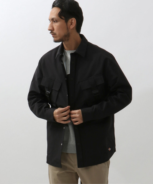セール Dickies シャツジャケット ミリタリージャケット Dickies ディッキーズ のファッション通販 Zozotown