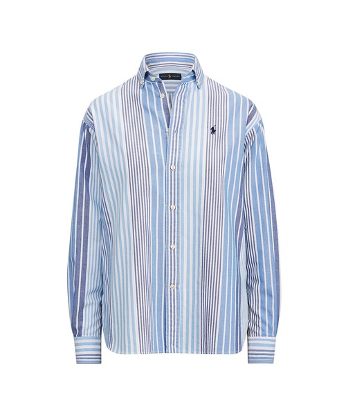 POLO RALPH LAUREN（ポロ ラルフ ローレン）の「ストライプド コットン オックスフォード シャツ（シャツ⁄ブラウス）」