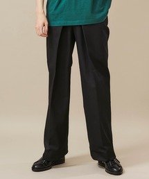JOHN LAWRENCE SULLIVAN | 【JOHN LAWRENCE SULLIVAN】STUDIOUS限定 センタープレス　Wide Trouser / 2A032-0220-59(スラックス)