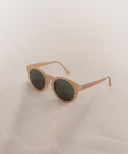 Cheek（チーク）の「ファッショングラス-3（サングラス・レディース・クリア/ブラウン/ベージュ・FREE）」の3枚目の写真