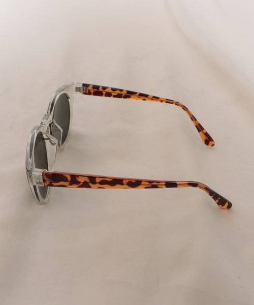 Cheek（チーク）の「ファッショングラス-3（サングラス・レディース・クリア/ブラウン/ベージュ・FREE）」の6枚目の写真