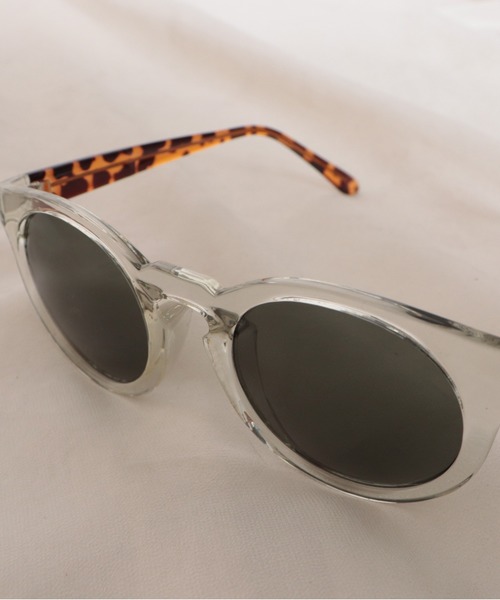 Cheek（チーク）の「ファッショングラス-3（サングラス・レディース・クリア/ブラウン/ベージュ・FREE）」の5枚目の写真
