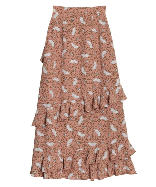 PAMEO POSE（パメオポーズ）の「Swan Pearl Spiral Skirt（スカート 