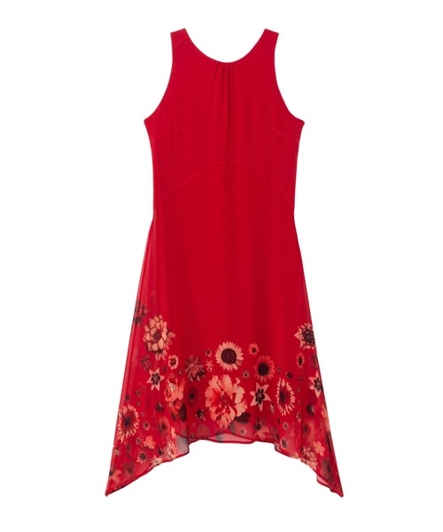 Desigual 花柄ノースリーブチュニック サイズ36 - メルカリ