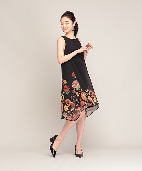 Desigual 花柄ノースリーブチュニック サイズ36 - メルカリ