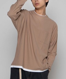 WEGO | WEGO/レイヤードポケットTシャツ(Tシャツ/カットソー)