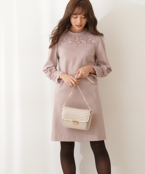 デコルテレースサックワンピース ワンピース Proportion Body Dressing プロポーションボディドレッシング のファッション通販 Zozotown