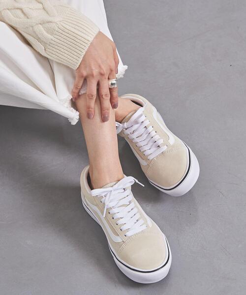 VANS（バンズ）の「＜VANS（ヴァンズ）＞CLD SKOOL OATMEAL スニーカー（スニーカー・レディース・ナチュラル・4/4h/5/6/5h/6h）」の6枚目の写真