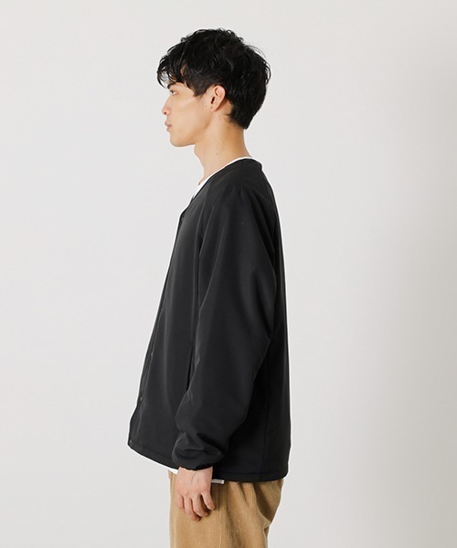 AZUL by moussy（アズールバイマウジー）の「PADDING INNER JACKET/パディングインナージャケット（ノーカラージャケット・メンズ・ブラック/ブラック系その他・MEDIUM/LARGE）」の7枚目の写真