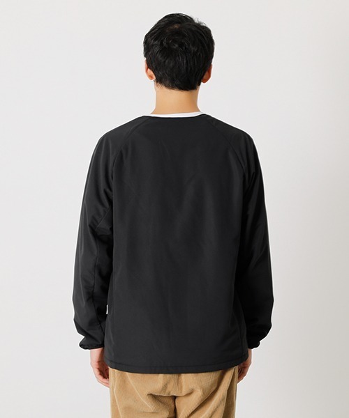 AZUL by moussy（アズールバイマウジー）の「PADDING INNER JACKET/パディングインナージャケット（ノーカラージャケット・メンズ・ブラック/ブラック系その他・MEDIUM/LARGE）」の8枚目の写真