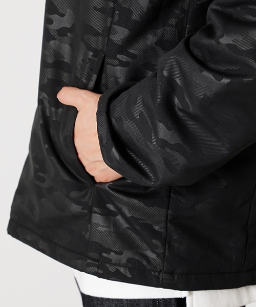 AZUL by moussy（アズールバイマウジー）の「PADDING INNER JACKET/パディングインナージャケット（ノーカラージャケット・メンズ・ブラック/ブラック系その他・MEDIUM/LARGE）」の19枚目の写真