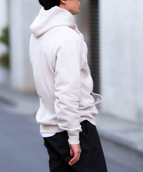 Healthknit(ヘルスニット)の「【Healthknit】トンプキンス スウェット プルオーバー パーカー 3141(パーカー・メンズ・ブラック/ライトグレー/ダークブラウン・S/L/M)」の9枚目の写真