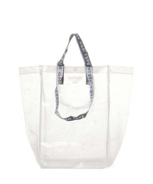 LAKOLE(ラコレ)の「TOUGH BAG(M) / LAKOLE(エコバッグ/サブバッグ・レディース・ホワイト/ブラック/ピンク/グリーン/ダークブルー/カーキ・FREE)」の1枚目の写真