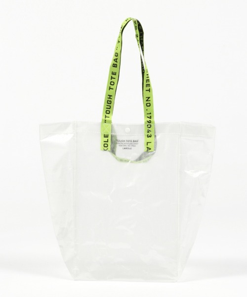 LAKOLE(ラコレ)の「TOUGH BAG(M) / LAKOLE(エコバッグ/サブバッグ・レディース・ホワイト/ブラック/ピンク/グリーン/ダークブルー/カーキ・FREE)」の9枚目の写真