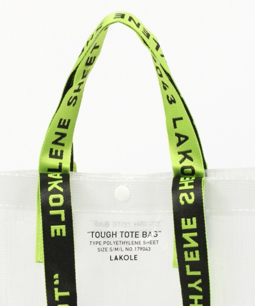 LAKOLE(ラコレ)の「TOUGH BAG(M) / LAKOLE(エコバッグ/サブバッグ・レディース・ホワイト/ブラック/ピンク/グリーン/ダークブルー/カーキ・FREE)」の13枚目の写真