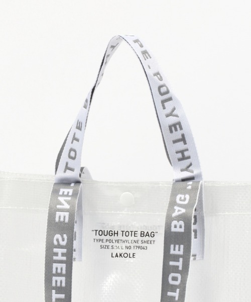 LAKOLE(ラコレ)の「TOUGH BAG(M) / LAKOLE(エコバッグ/サブバッグ・レディース・ホワイト/ブラック/ピンク/グリーン/ダークブルー/カーキ・FREE)」の19枚目の写真