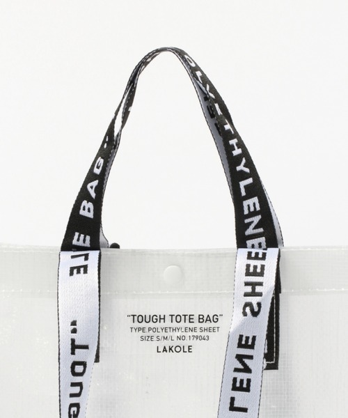 LAKOLE(ラコレ)の「TOUGH BAG(M) / LAKOLE(エコバッグ/サブバッグ・レディース・ホワイト/ブラック/ピンク/グリーン/ダークブルー/カーキ・FREE)」の20枚目の写真