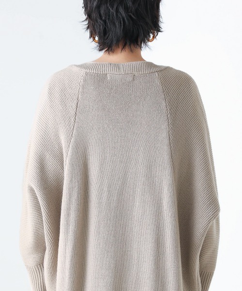 Bou Jeloud(ブージュルード)の「ドルマンロングコーディガン(カーディガン/ボレロ・レディース・ベージュ/杢グレー/イエロー系その他・FREE)」の20枚目の写真