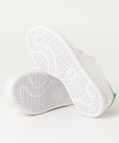 adidas Originals（アディダスオリジナルス）の「adidas Originals/アディダス オリジナルス STAN SMITH CF C（スニーカー・キッズ・ホワイト×グリーン・17cm/18cm/20cm/19cm）」の2枚目の写真