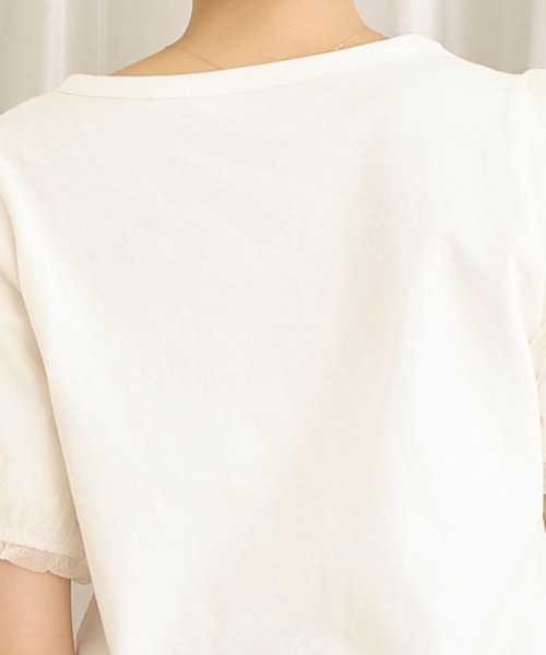 TITTY&CO.（ティティーアンドコー）の「ecru naught Tee（Tシャツ/カットソー・レディース・ブラック/オフホワイト/パープル・FREE）」の11枚目の写真