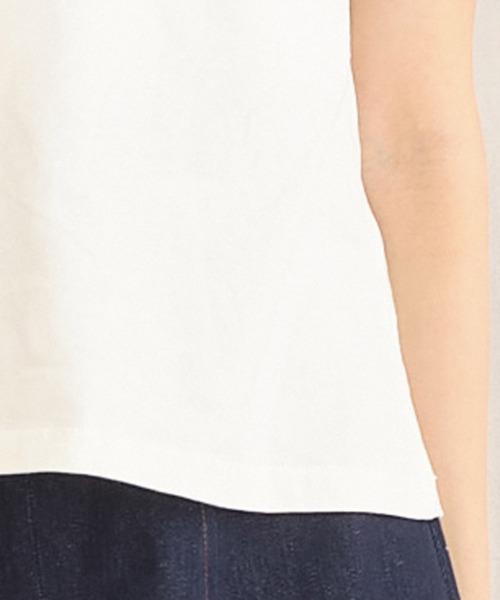 TITTY&CO.（ティティーアンドコー）の「ecru naught Tee（Tシャツ/カットソー・レディース・ブラック/オフホワイト/パープル・FREE）」の13枚目の写真