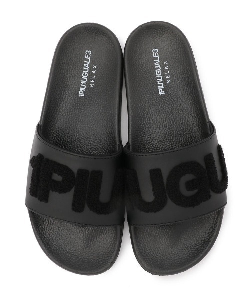 1piu1uguale3 RELAX（ウノピュウノウグァーレトレリラックス）の「1PIU1UGUALE3 RELAX/ウノピゥウノウグァーレトレ リラックス/モノトーンサガラ刺繍シャワーサンダル/USX-21002（サンダル・メンズ・ホワイト/ブラック・26/29/27/28）」の6枚目の写真