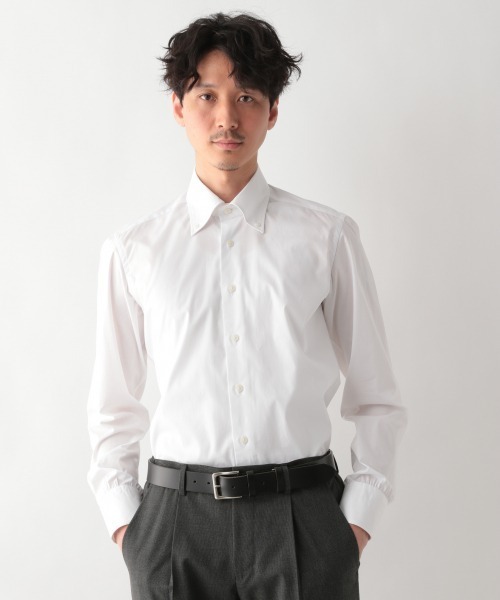 RING JACKET(リングジャケット)の「Salon de GW/無地ボタンダウンシャツ/929597(シャツ/ブラウス・メンズ・スカイブルー/その他1/ピンク系その他・SMALL/MEDIUM/LARGE/X-LARGE)」の12枚目の写真