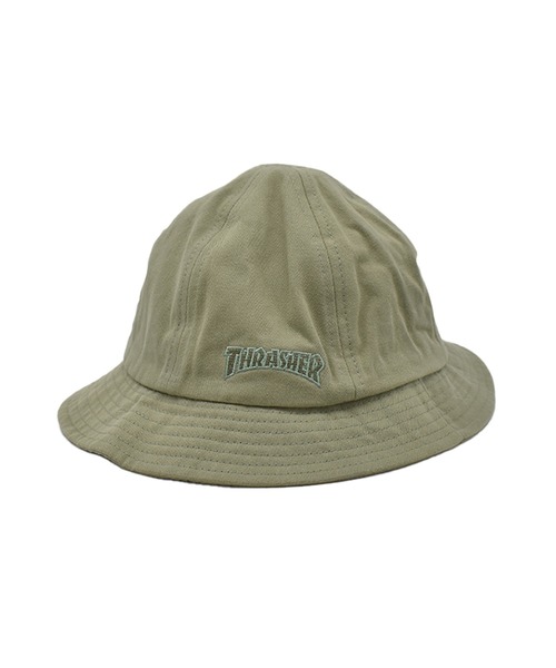 THRASHER（スラッシャー）の「THRASHER/スラッシャー キッズ ハット バケットハット ワンポイント 21TH-H07K（ハット・キッズ・ブラック/カーキ/オレンジ・FREE）」の7枚目の写真