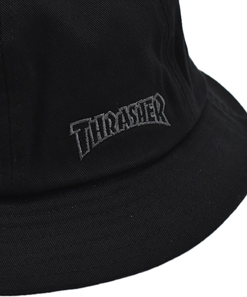 THRASHER（スラッシャー）の「THRASHER/スラッシャー キッズ ハット バケットハット ワンポイント 21TH-H07K（ハット・キッズ・ブラック/カーキ/オレンジ・FREE）」の13枚目の写真