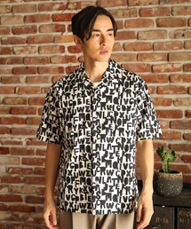 UNION STATION（ユニオンステーション）の「【ジャパンファブリック】グラフィックオープンカラーシャツ（シャツ/ブラウス・メンズ）」