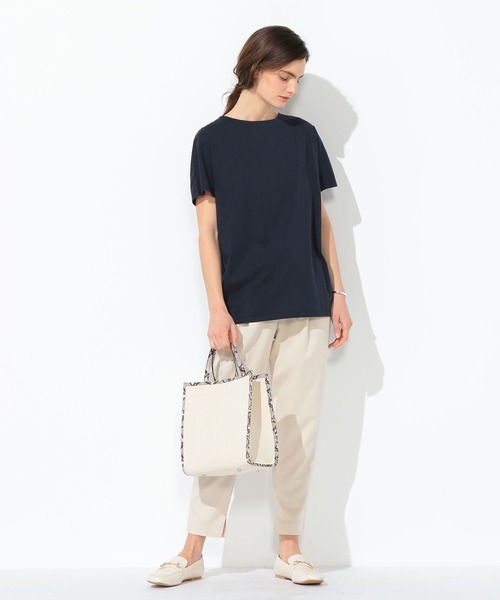 LE SOUK HOLIDAY（ルスークホリデー）の「セットアップパンツ（スラックス・レディース・カーキ/ベージュ/ブラック・67/64）」の12枚目の写真